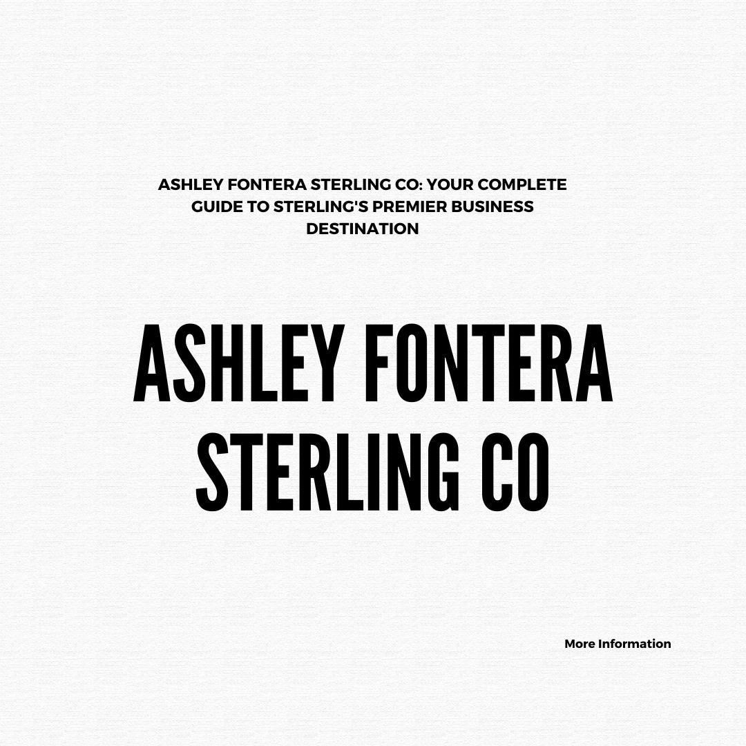 Ashley Fontera Sterling Co