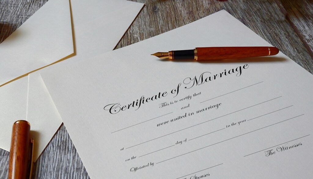 Alyson H. Belcourt and South Carolina Marriage Licenses
